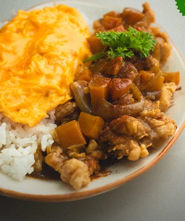 Japanese Chicken Curry Rice dari Sudut Jalan